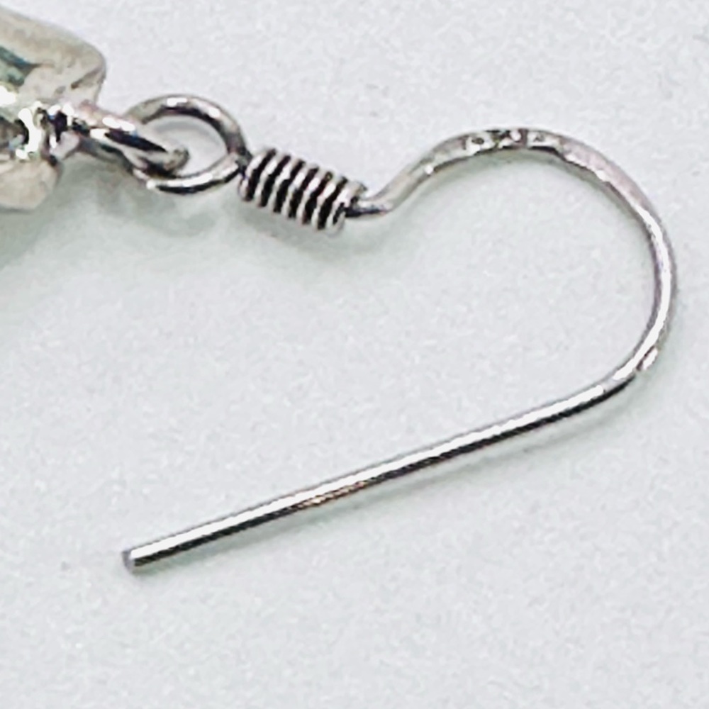 Sterling Silver Prasiolite Earrings - Picture 8 of 9